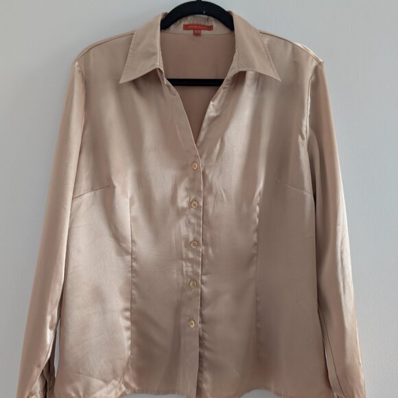 VINTAGE Gold blouse - Picture 4 of 6